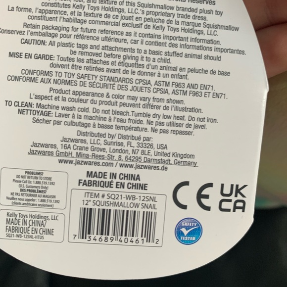 squishmallow snail - Picture 4 of 4